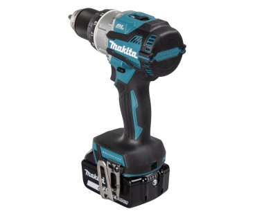 Wiertarko-wkrętarka z udarem i silnikiem bezszczotkowym 73Nm 18V LXT 2x5.0Ah Makita DHP489RTJ