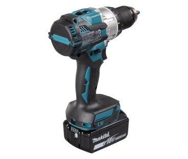 Wiertarko-wkrętarka z udarem i silnikiem bezszczotkowym 73Nm 18V LXT 2x5.0Ah Makita DHP489RTJ