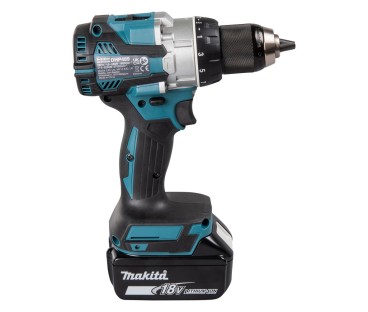 Wiertarko-wkrętarka z udarem i silnikiem bezszczotkowym 73Nm 18V LXT 2x5.0Ah Makita DHP489RTJ