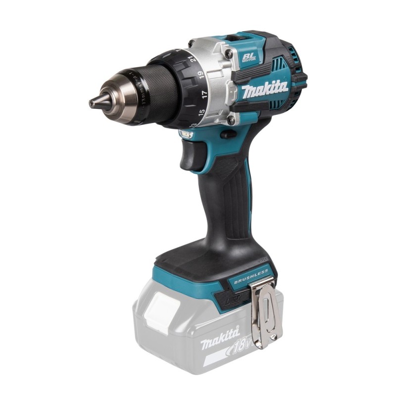 Wiertarko-wkrętarka z udarem i silnikiem bezszczotkowym 73Nm 18V LXT Makita DHP489Z