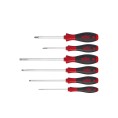 Zestaw wkrętaków SoftFinish płaski, Phillips 6-cz. Wiha 07152