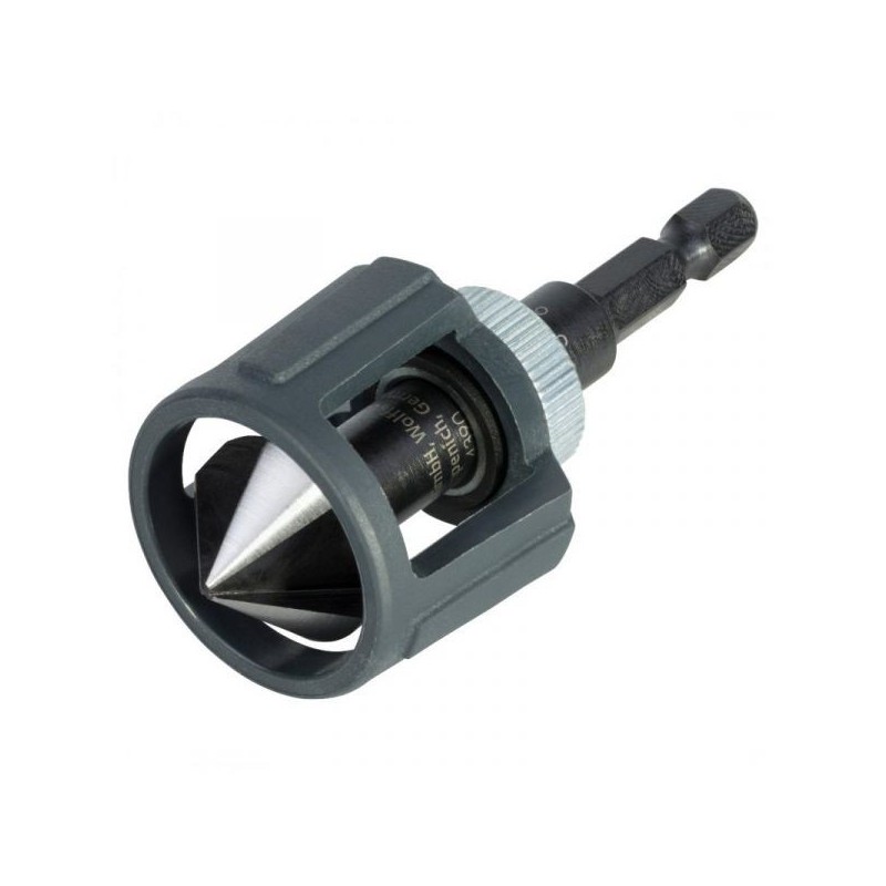 Fazownik ze stali narzędziowej WS do drewna Wolfcraft WF4390000