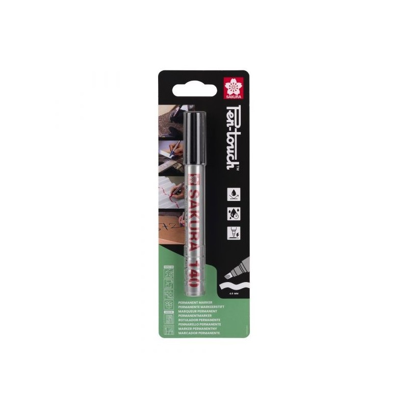 Marker Pen-Touch 140 czarny szeroki Sakura SKBL140SAK1A
