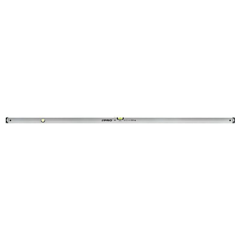 Poziomica 200cm PRO600 anodowana srebrna PRO A6200