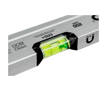 Poziomica 200cm PRO600 anodowana srebrna PRO A6200