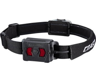 Latarka czołowa ze światłem białym i czerwonym COAST RL10