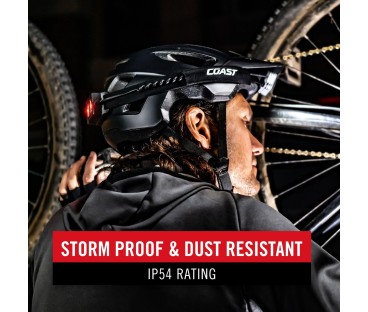 Latarka czołowa ze światłem białym i czerwonym COAST RL10