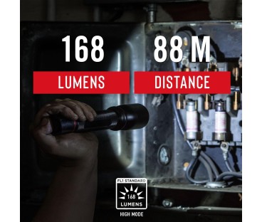 Latarka 410 lumenów z jednoręcznym ustawieniem ostrości COAST HX5