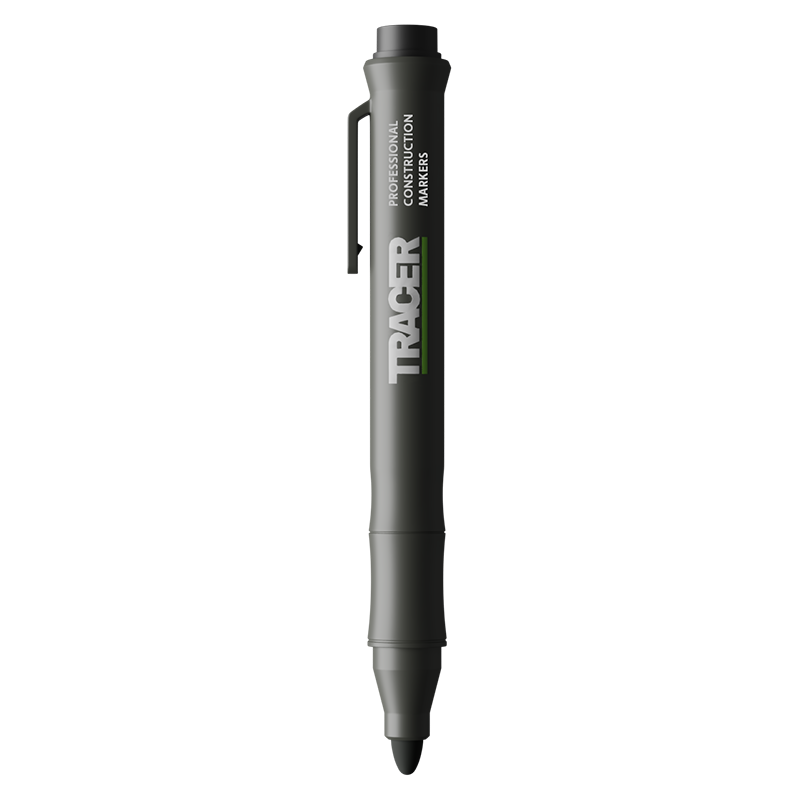 Marker permanentny czarny clog-free TRACER ACF-BP1