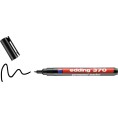 Marker permanentny czarny 1mm cienki EDDING 370