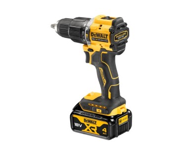 Wiertarko-wkrętarka udarowa 68Nm z silnikiem bezszczotkowym 18V XR 2x 4Ah DeWALT DCD100YM2T