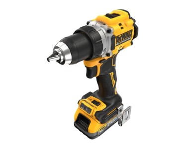 Wiertarko-wkrętarka udarowa z silnikiem bezszczotkowym 2x1.7Ah POWERSTACK DeWALT DCD800E2T