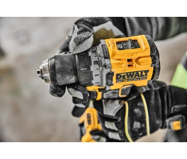 Wiertarko-wkrętarka udarowa z silnikiem bezszczotkowym 2x1.7Ah POWERSTACK DeWALT DCD800E2T