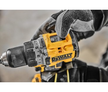Wiertarko-wkrętarka udarowa z silnikiem bezszczotkowym 2x1.7Ah POWERSTACK DeWALT DCD800E2T