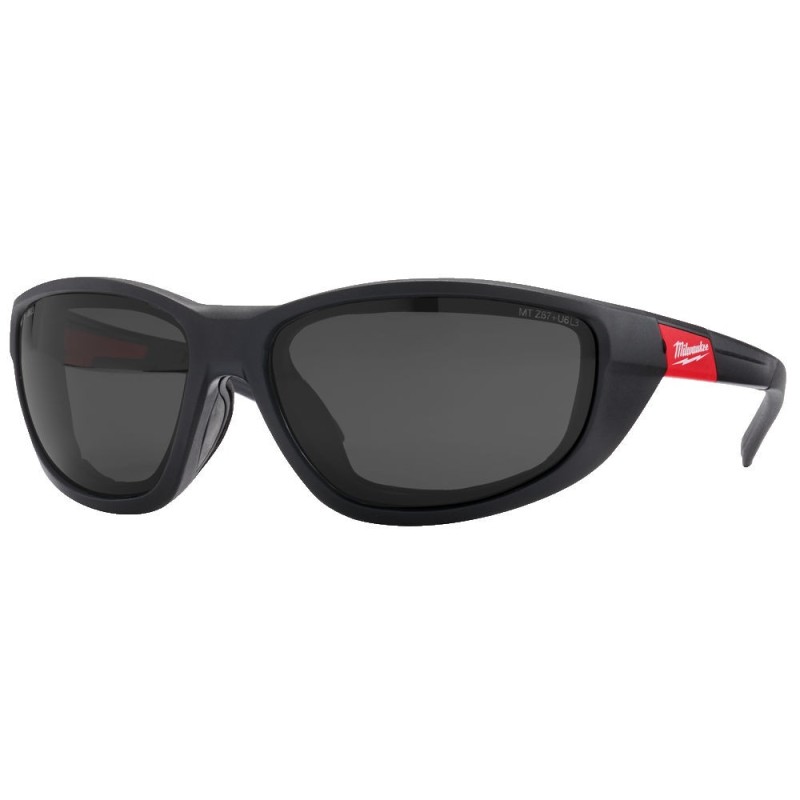 Okulary ochronne PREMIUM z uszczelką przyciemniane Milwaukee 4932471886