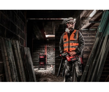 Kamizelka odblaskowa pomarańczowa PREMIUM o intensywnej widzialności Milwaukee