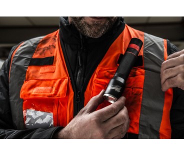 Kamizelka odblaskowa pomarańczowa PREMIUM o intensywnej widzialności Milwaukee