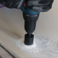 Wiertło diamentowe DDR-V 8mm otwornica do gresu, płytek S10 KERAMIK PRO Baumesser 910278018043