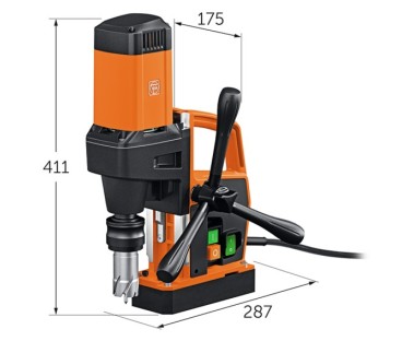 Magnetyczna wiertarka rdzeniowa Eco do 32mm FEIN KBE 32 QW