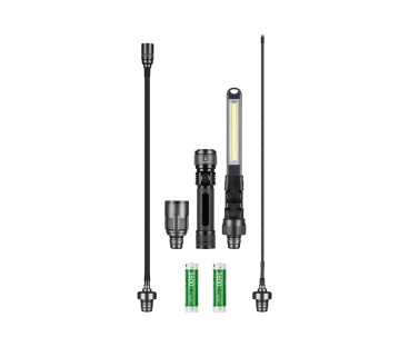 Zestaw latarki i lamp roboczych Multi Light LED LENA 608759