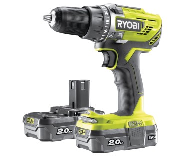 Wiertarko-wkrętarka 18V 2x2.0Ah RYOBI 5133004838