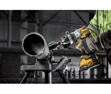 Wiertarko-wkrętarka udarowa PREMIUM 169Nm 18V XR z silnikiem bezszczotkowym DeWALT DCD1007NT