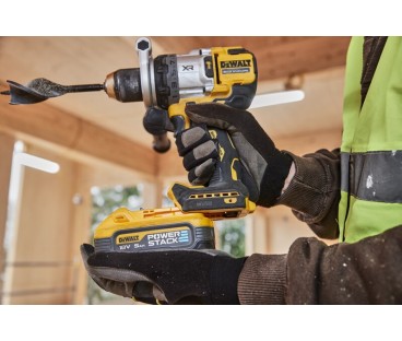 Wiertarko-wkrętarka udarowa PREMIUM 169Nm 18V XR z silnikiem bezszczotkowym DeWALT DCD1007NT
