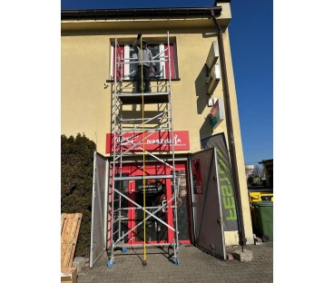 Rusztowanie wys. robocza 7m + koła Krause ClimTec - Wypożyczalnia