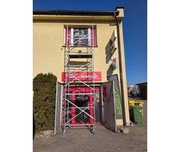 Rusztowanie wys. robocza 7m + koła Krause ClimTec - Wypożyczalnia