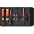 Wkrętak dynamometryczny zestaw  14cz. + Torba TorqueVario®-S electric Wiha 40674