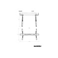 Zestaw kobyłek kozłów roboczych MAB 82 Metabo 626990000