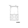 Stół wielofunkcyjny MWB 100 Metabo 626991000
