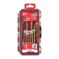 Zestaw wierteł do metalu 3-10mm 10szt. Shockwave HSS-G Tin RED HEX Milwaukee 4932493865