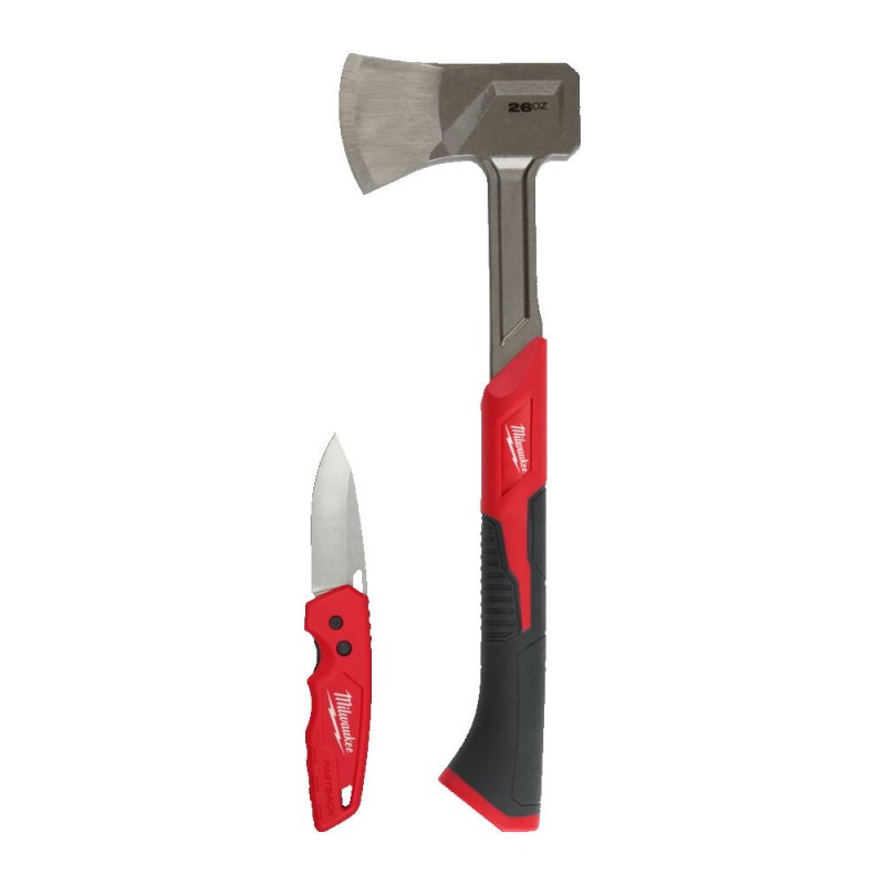 Zestaw siekiera 40cm i nóż składany FASTBACK Milwaukee 4932499031