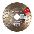Tarcza diamentowa tnąca i szlifująca 2in1 125mm GRADI na sucho Ferrati F20104
