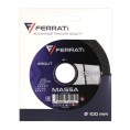 Tarcza tnąca z nasypem diamentowym 100mm MASSA na sucho Ferrati F20121