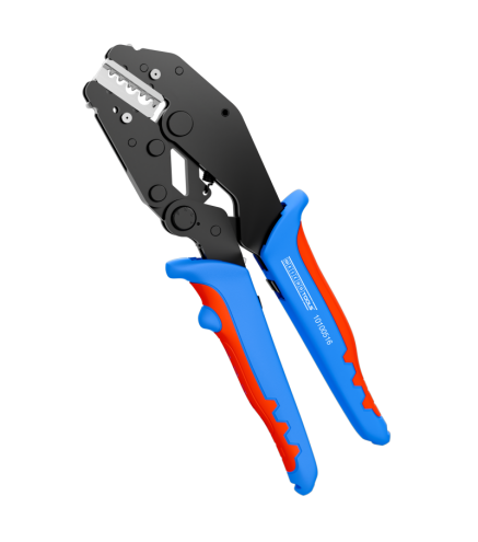 Zaciskarka do kabli ERGO z wymiennymi matrycami 3szt. 0,25-6 mm² + MC4 WEICON 10100516