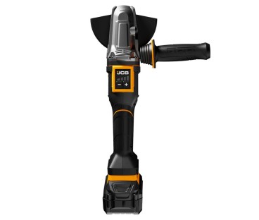 JCB Professional 18V Szlifierka Kątowa z Włącznikiem Łopatkowym i Płaską Głowicą JCB-18PFAG-125