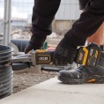 JCB Professional 18V Szlifierka Kątowa z Włącznikiem Łopatkowym i Płaską Głowicą JCB-18PFAG-125