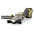 JCB Professional 18V Szlifierka Kątowa z Włącznikiem Łopatkowym i Płaską Głowicą JCB-18PFAG-125