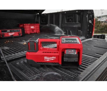 Sprężarka akumulatorowa kompresor do opon 10.3 barów M18 BI-0 Milwaukee 4933478706