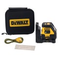 Laser krzyżowy samopoziomujący czerwony USB DeWALT DCLE14201RB
