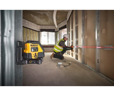 Laser krzyżowy samopoziomujący czerwony USB DeWALT DCLE14201RB