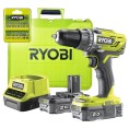 Wiertarko-wkrętarka 18V 2x2.0Ah RYOBI 5133004838