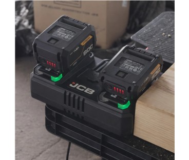 Podwójna Szybka Ładowarka 4.5A 18V JCB Professional JCB-18DC-45