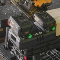 Podwójna Szybka Ładowarka 4.5A 18V JCB Professional JCB-18DC-45