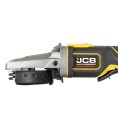Szlifierka Kątowa z Włącznikiem Łopatkowym i Płaską Głowicą (125 mm / 5") JCB Professional 18V JCB-18PFAG-125 Szlifierka Kątowa z Włącznikiem Łopatkowym i Płaską Głowicą (125 mm / 5") JCB Professional 18V JCB-18PFAG-125