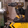 Zestaw combo Wiertarko-wkrętarka Udarowa 160Nm, Zakrętarka 230Nm, 2x 5.0Ah, Ładowarka JCB-18PKIT-3