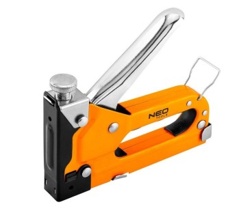 Zszywacz tapicerski 4-14 mm, stalowy, zszywki J NEO TOOLS 16-032