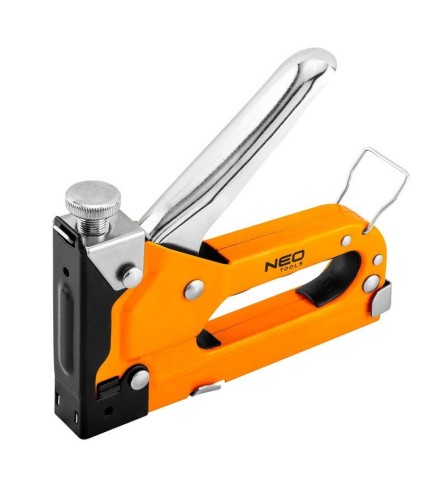 Zszywacz tapicerski 4-14 mm, stalowy, zszywki J NEO TOOLS 16-032